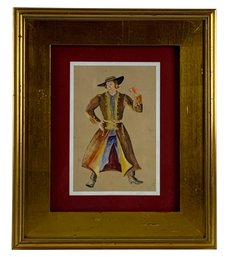 Theater Costume Watercolor Illustration - #A5