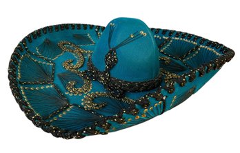 Vintage Pigalle Mexican Mariachi Sombrero - #S9-4