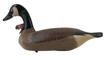 Vernon Bryant Signed Carved Wood Canadian Goose Working Decoy - #S15-1