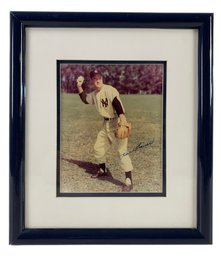 New York Mets Hank Bauer Autographed Photograph With COA - #A5