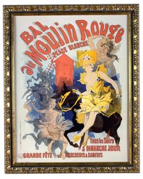 Ball At The Moulin Rouge Framed Art Print - #BR-5
