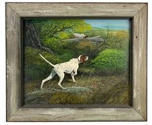 Harold 'Hal' McIntosh (1916-1981) Signed Oil Painting, 'Pointers' - #A10