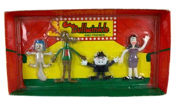 Rocky & Bullwinkle Bendable Rubber Action Figures (NEW) - #S16-5