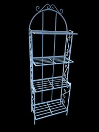Wrought Iron Baker's Rack / Plant Stand - #FF