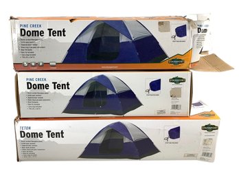 Stansport Pine Creek & Teton Dome Tents (NEW IN BOX) - #S14-1