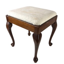 Queen Anne Style Stool - #BR