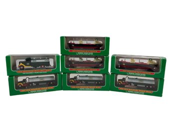 Collection Of Miniature Hess Trucks & Voyagers (NEW) - #S9-4