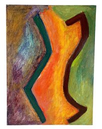 David Lester Blumer (Russian/Polish/American, 1935-2023) Abstract Oil On Canvas - #2