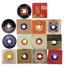 Collection Of Vinyl 45s: The Beatles, James Brown, Frank Sinatra & More - #S3-3