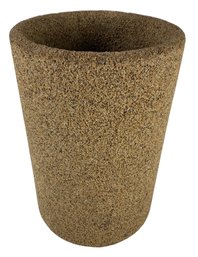 Mid-Century Concrete Pebble Planter - #S13-F