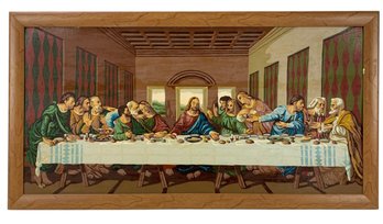 The Last Supper Vintage Paint By Number - #R3