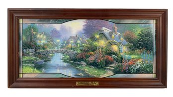 Lamplight Lane Limited Edition Print By Thomas Kinkade For The Bradford Exchange - #S19-F