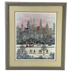 Wooster Scott Signed Limited Edition Artist's Proof, 'Cross-Country In Central Park' - #BT