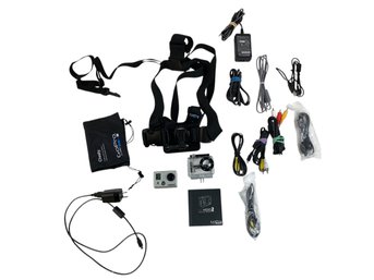 GoPro Hero 2 Action Camera, GoPro Chest Harness, Waterproof Case & Power Adaptor - #GR