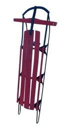 Vintage Wood & Metal Winter Snow Sled - #SR
