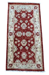 Peshawar Hand Knotted Wool Area Rug - #S10-4