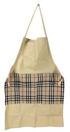Burberry London Nova Check Plaid Apron - #S5-5