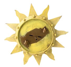 Mid-Century Modern Celestial Sun 2-Light Ceiling Mount Light - #S19-4