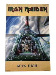 Vintage Iron Maiden Aces High Poster - #S28-2
