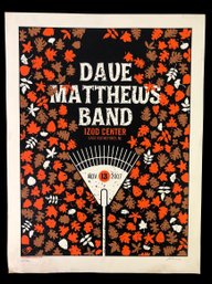 Dave Matthews Band East Rutherford, NJ Poster By Methane Studios (Signed & Numbered) - #S28-2