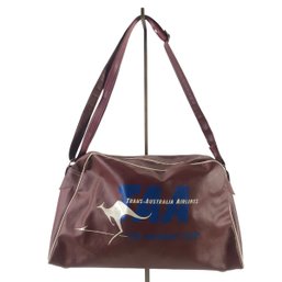 Vintage TAA Trans Australia Airlines Travel Bag - #S16-5