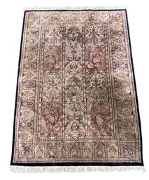 Persion Hand Knotted Wool Rug (4X6) - #S9-1