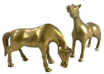 Vintage Brass Horse Figurines - #FS-5