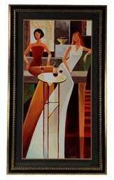 LES SIRENS Framed Art Print By Keith Mallett - #SW-7