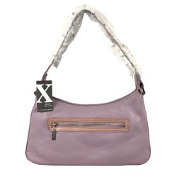 MAXX New York Lilac Leather Handbag (NEW) - #S14-4