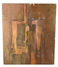 Jose Manuel Olmo (Spain, B. 1968) Signed Abstract Expressionist Oil Painting - #S28-F