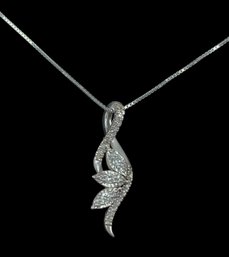 ZEI Diamond Sterling Silver Pendant Necklace - #JC-B