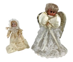 Vintage Angel Christmas Tree Toppers - #S15-3