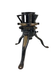 Antique Cast Iron Christmas Tree Stand By North Bros. Manufacturing Company - #S1-2