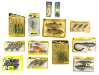 Collection Of Storm Fishing Lures & Renosky JR's Super Micro Frog Fishing Lures - #S17-1