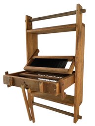 Vintage Wooden Weaving Loom - #S10-4