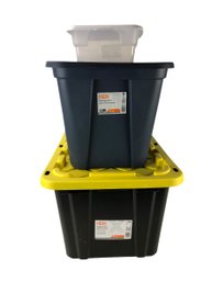 HDX 27-Gallon, HDX 20-Gallon & Sterilite 12-Quart Storage Totes - #SR