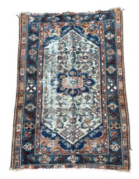 Persian Serapi Hand Woven Wool Area Rug - #S23-1