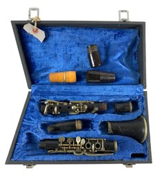 Vintage Wood Clarinet With Hard Shell Case - #S9-3