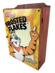 Vintage Kellogg's Frosted Flakes Wood Wall Cabinet - #S13-3