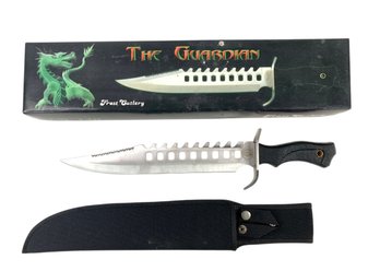 The Guardian By Frost Cutlery Hunting Knife With Sheath & Original Box - #S18-3