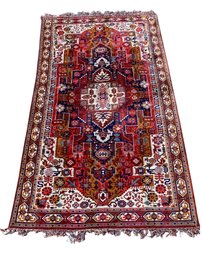 Stylized Floral Geometric Area Rug - #S24-3