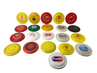 Collection Of Vintage Wham-O Frisbees & Advertising Flying Discs - #S18-3