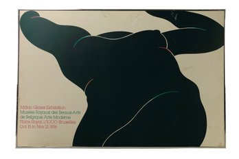 1976 Milton Glaser Royal Museums Of Fine Art, Brussels Exhibition Poster - #RBW-W
