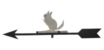Aluminum & Wrought Iron Chipmunk Weathervane - #S14-4