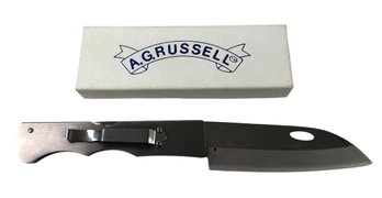 A.G. Russell AG-135 Folding Cook's Knife - #JC-R