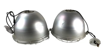 Aluminum Pendant Lights By Hubbell Lighting Inc. (Set Of 2) - #BR