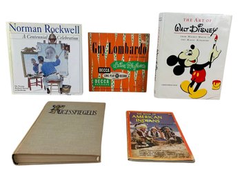 The Art Of Walt Disney Hardcover, The Book Of American Indians, Latviesu Pucesspiegelis & More - #S16-1