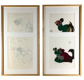 AN AMERICAN TAIL Framed Animation Cels & Production Drawings - #SW-5