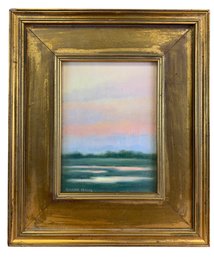 Karen Matte (American, 20th/21st C.) Coastal Landscape Oil Painting, Signed - #R1