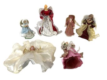 Collection Of Angel Christmas Tree Toppers - #S18-2
